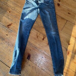 Guess Women's Straight Leg Blue Jeans